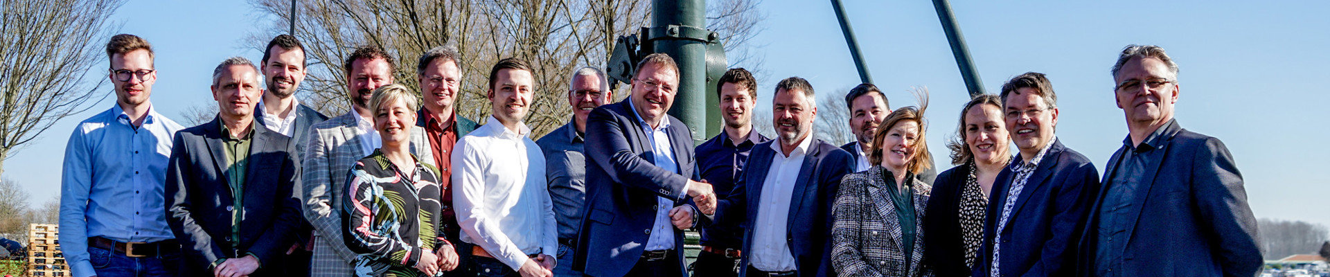 2022.03.14 Groepsfoto Ondertekening Contract Aardgasvrije Gebouwen